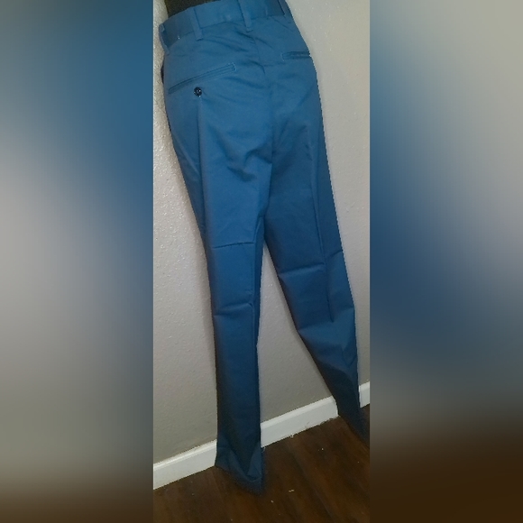 Blue Work Slacks - Picture 2 of 2
